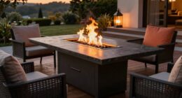 top outdoor fire pit tables