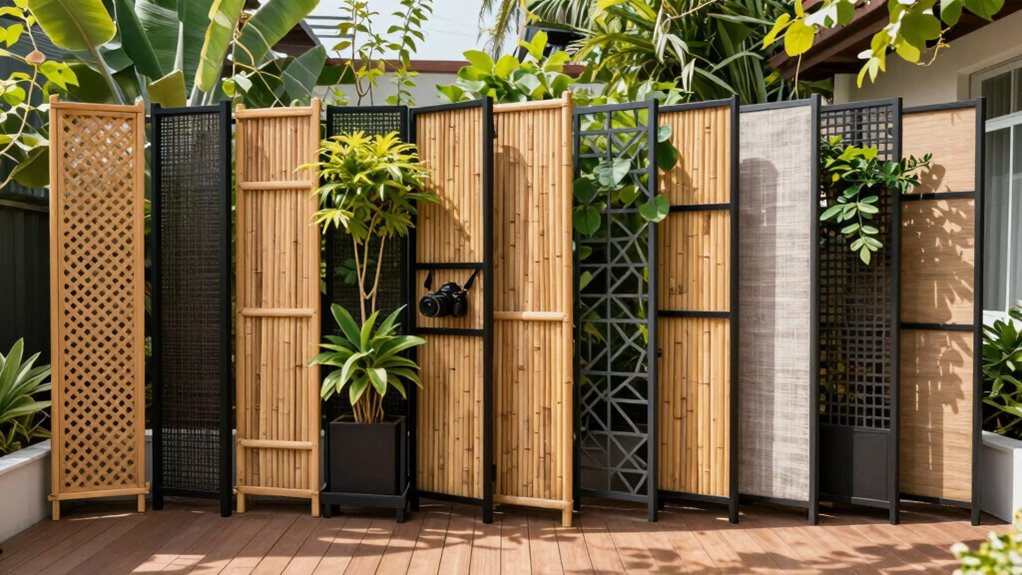top outdoor privacy screen options