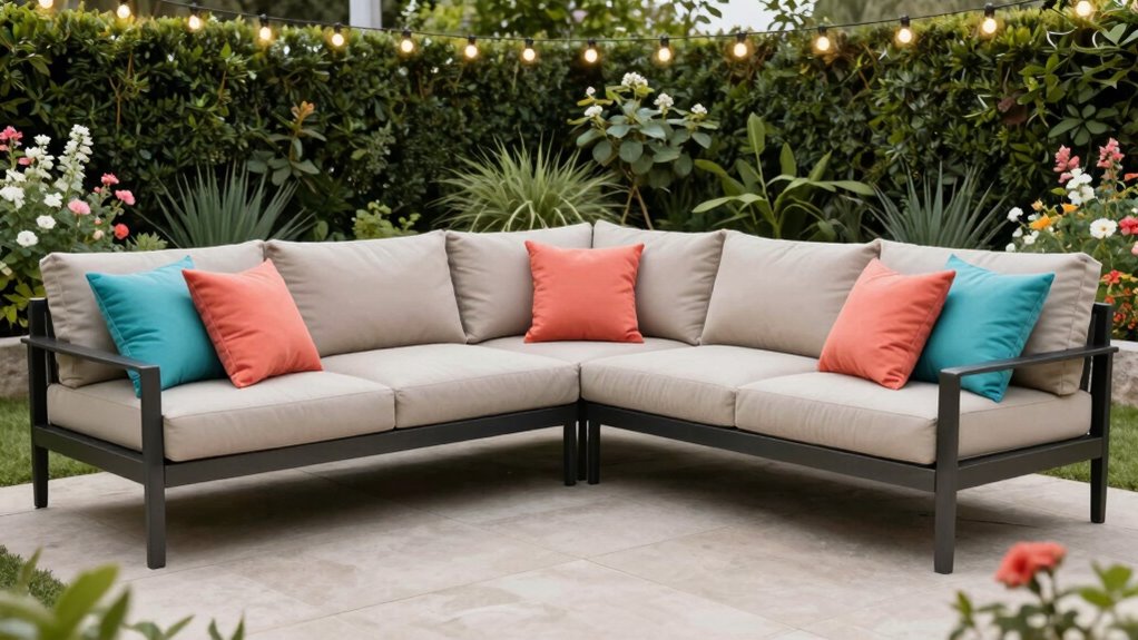 top outdoor sectional sofas