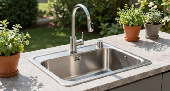 top outdoor stainless sink options