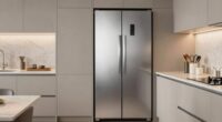top space saving built in refrigerators