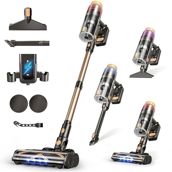 Upgraded Cordless Vacuum Cleaner with Touch Screen