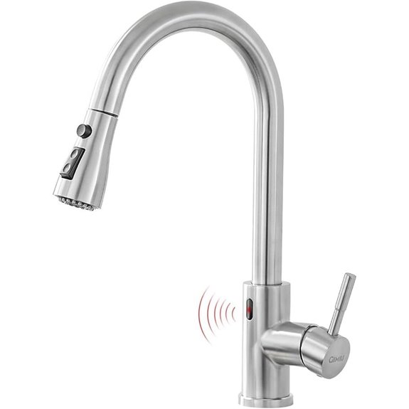 GIMILI Touchless Kitchen Faucet with Pull-Down Spray