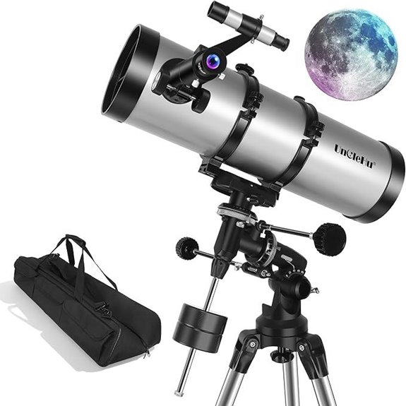 UncleHu 150EQ Reflector Telescope with Accessories