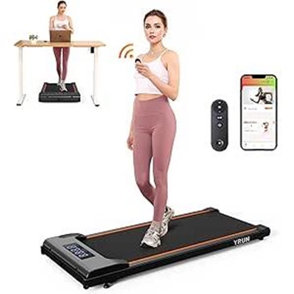 Walking Pad Under Desk Treadmill with Remote