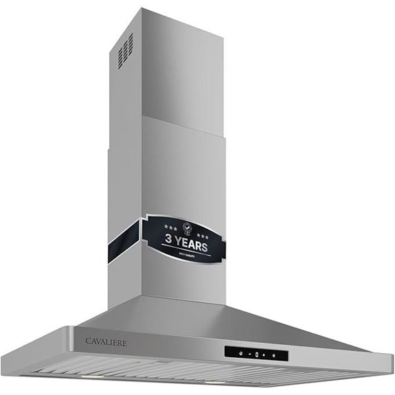 CAVALIERE 30 Wall Mount Range Hood with Touch Control