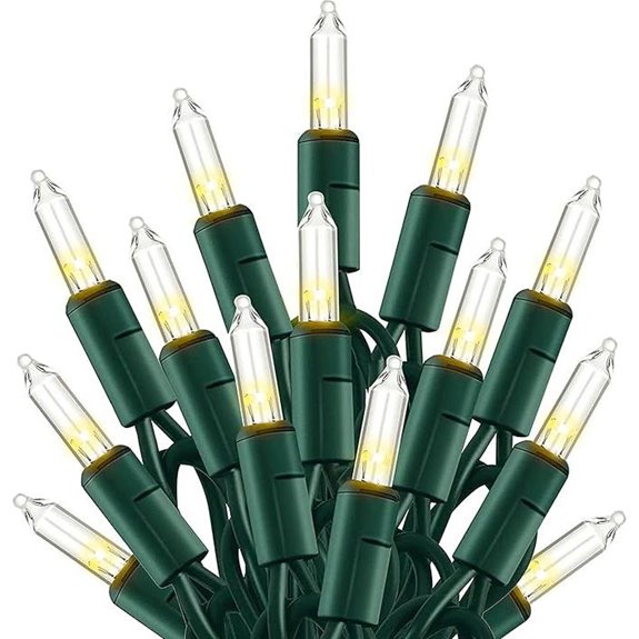 TW SHINE 20FT Christmas String Lights Waterproof Indoor/Outdoor