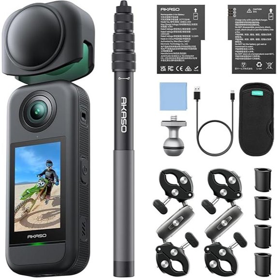 AKASO 360° Weatherproof Action Camera with 5.7K Video