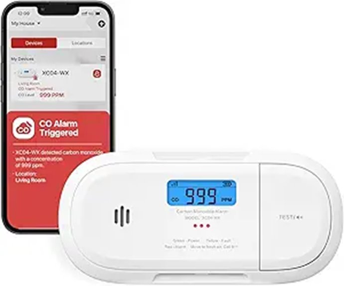 wi fi carbon monoxide detector