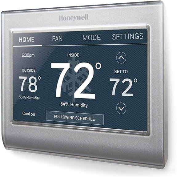 Honeywell Wi-Fi Smart Color Thermostat 7-Day Programmable