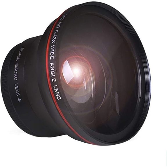 Tectra 52MM HD Wide Angle Lens for Nikon DSLR