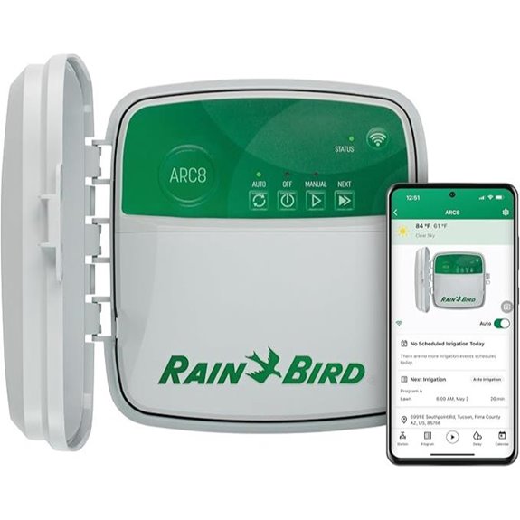 Rain Bird ARC8 WiFi Smart Irrigation Controller (8 Zones)