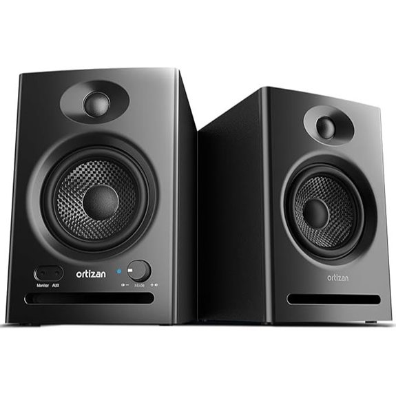 Ortizan C7 Dual-Mode Studio Monitors Wireless Speakers