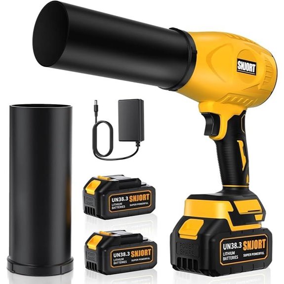 Cordless Leaf Blower with Battery and Charger