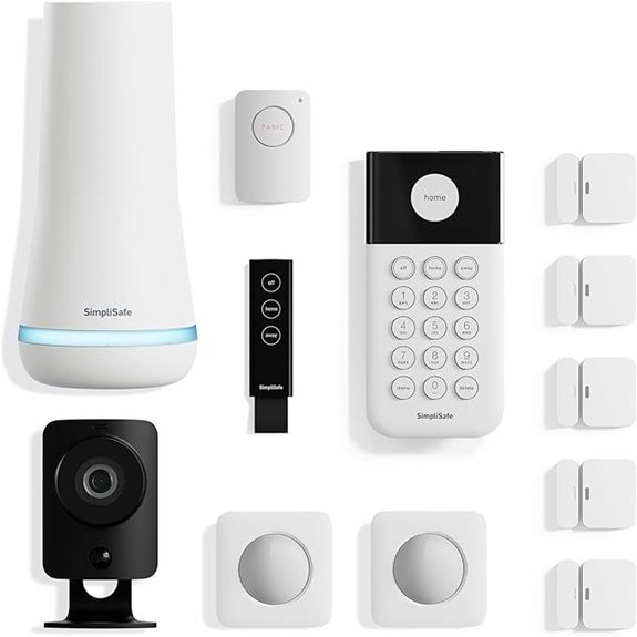 SimpliSafe Wireless Home Security System with HD Camera