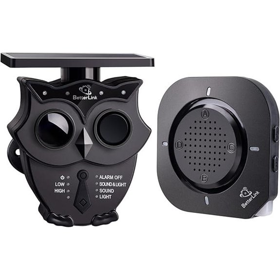 wireless solar motion detectors