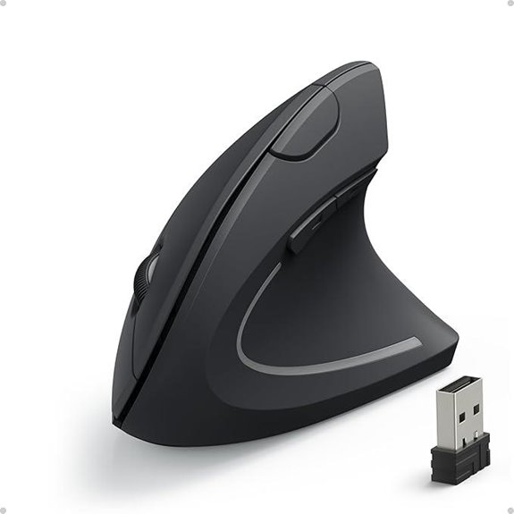 Anker Wireless Vertical Ergonomic Optical Mouse