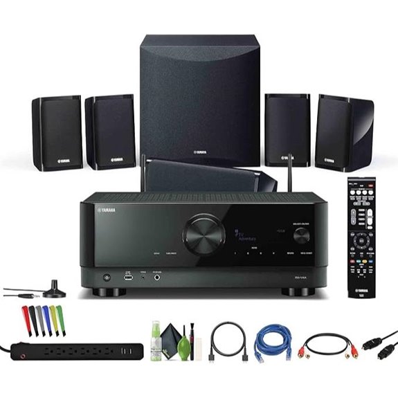 Yamaha YHT-5960U 5.1 Home Theater System Bundle
