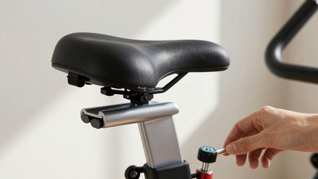 adjust seat tilt for comfort