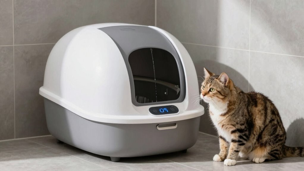 automatic hygienic odor free cleanup