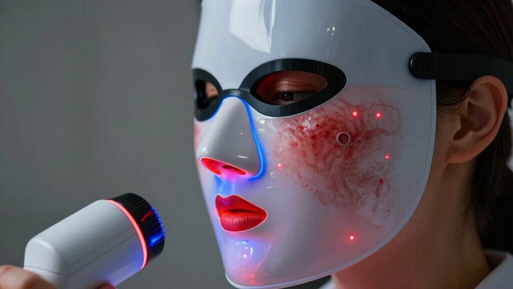 avoid mask on damaged skin