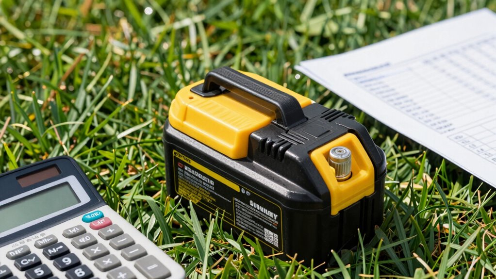 battery capacity and efficiency