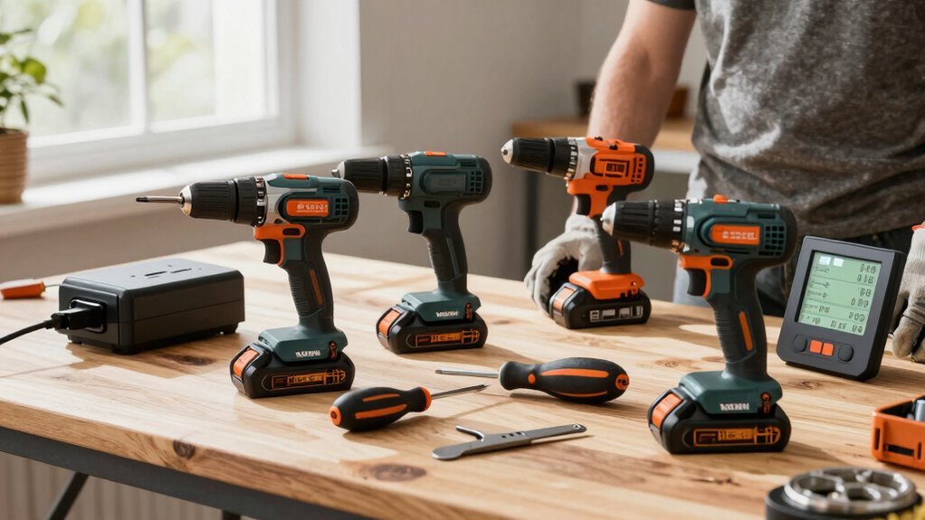 battery life and tool variety
