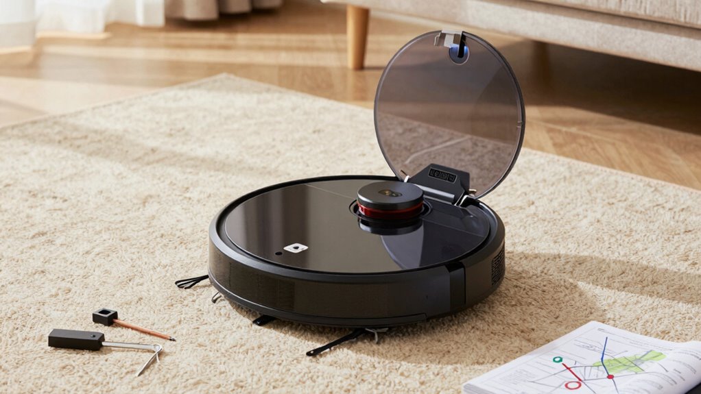 check sensors and lens