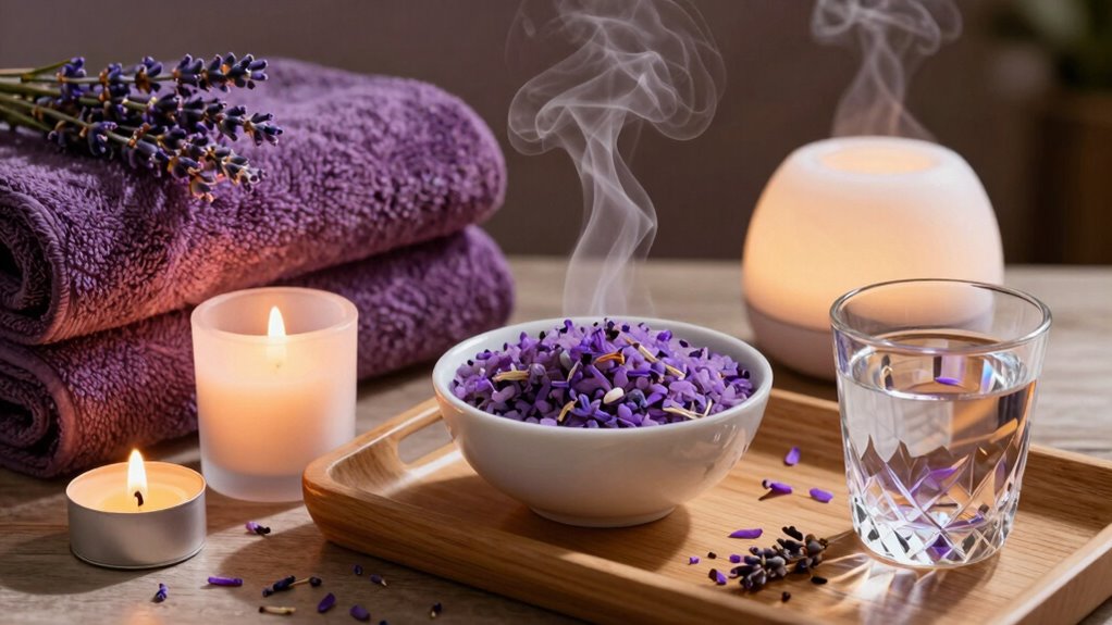 choose calming aromatic therapies