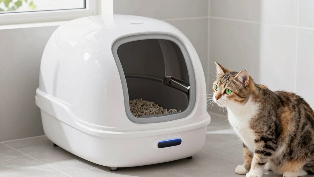 choosing comfortable quiet secure litter box
