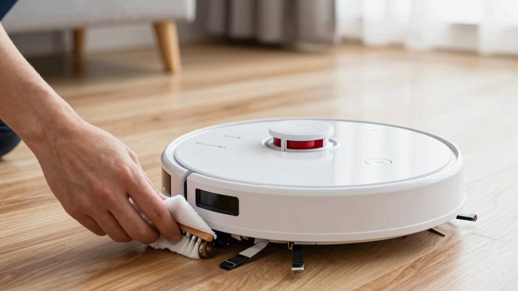 clean wheels and sensors