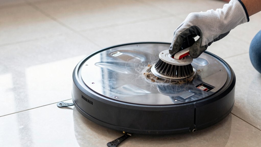 clear brush and intake