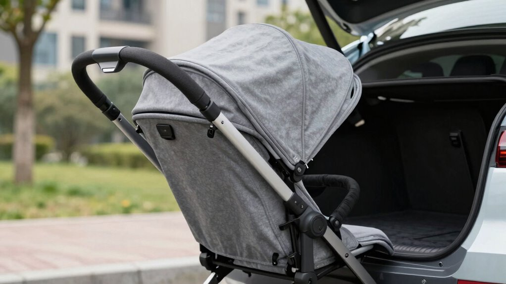 compact portable stroller fit