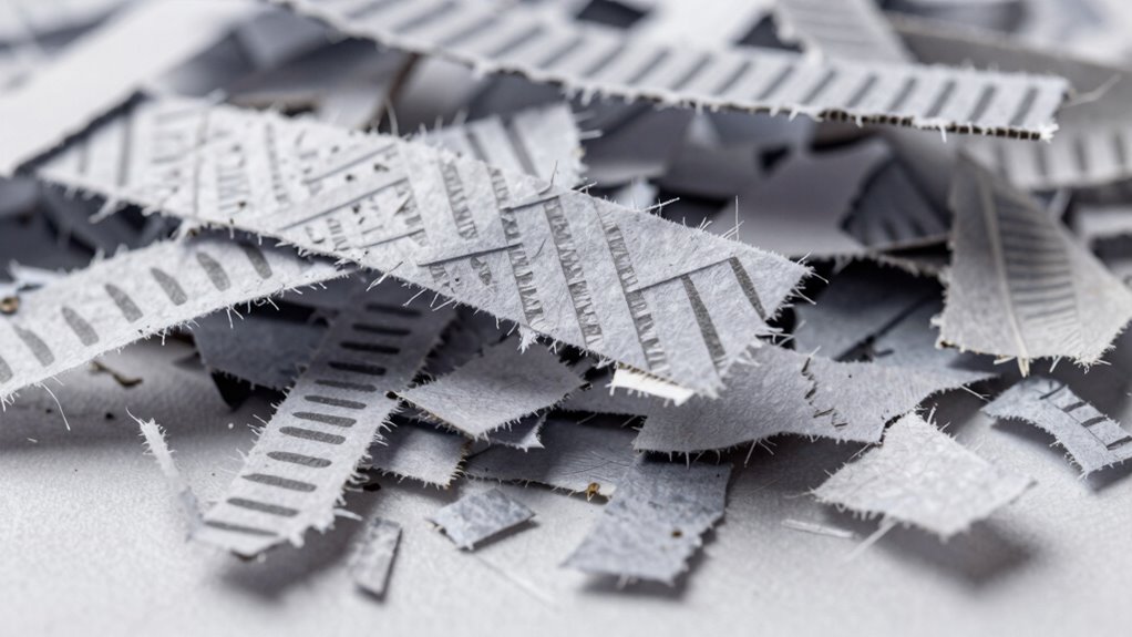 cross cut shredding security limits