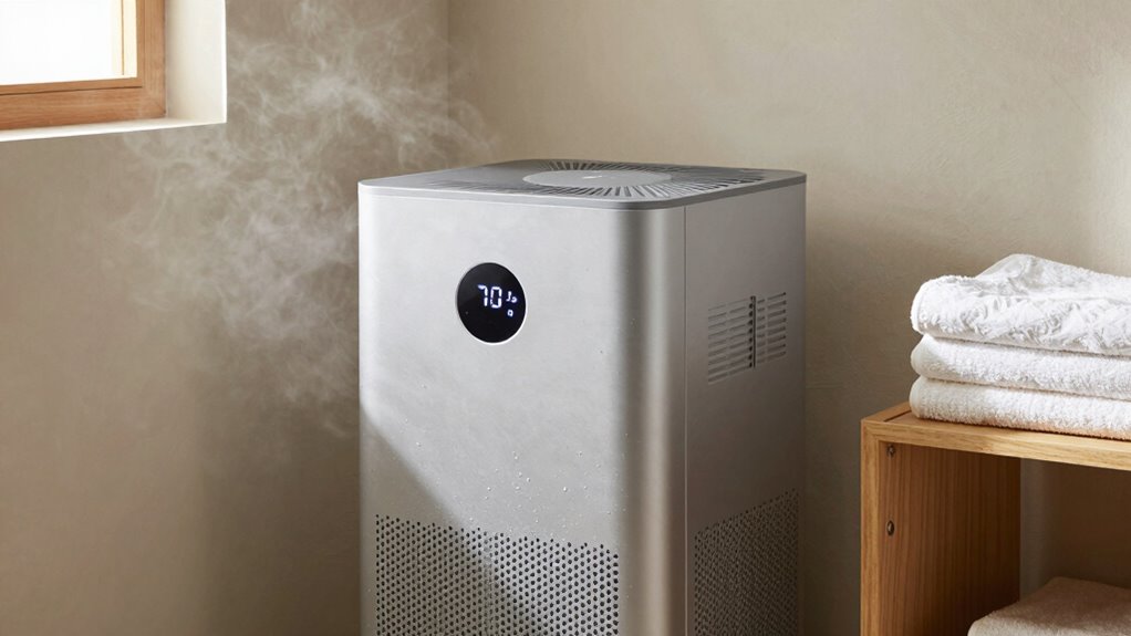 dehumidifier eliminates musty odors