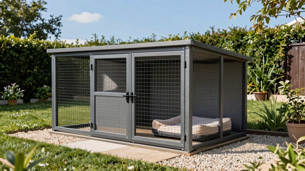 durable weatherproof secure spacious