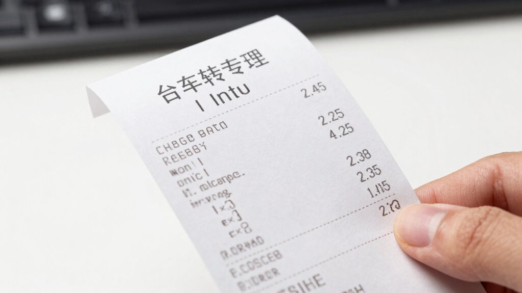 ensure clear receipt images