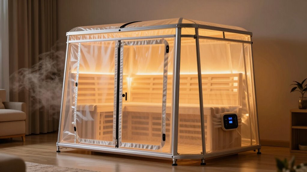 indoor sauna tent considerations