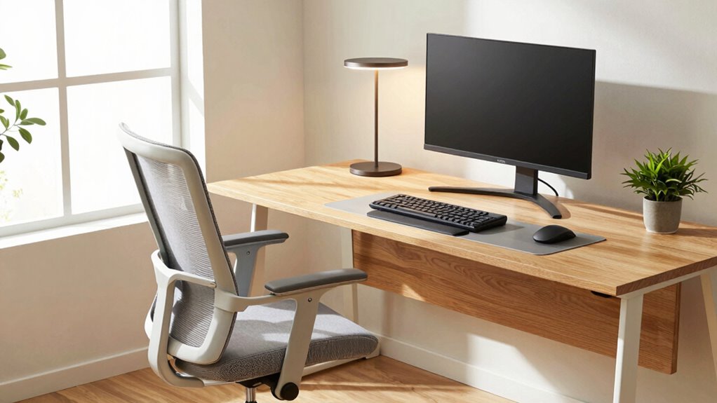 invest in ergonomic workspace