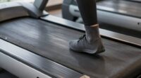 knee friendly treadmill cushioning