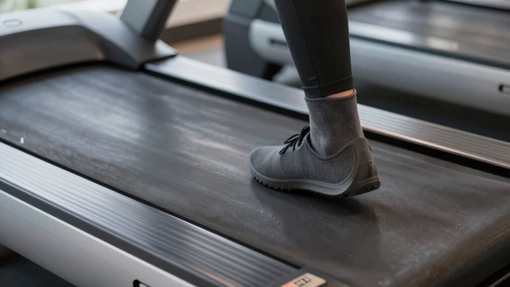 knee friendly treadmill cushioning