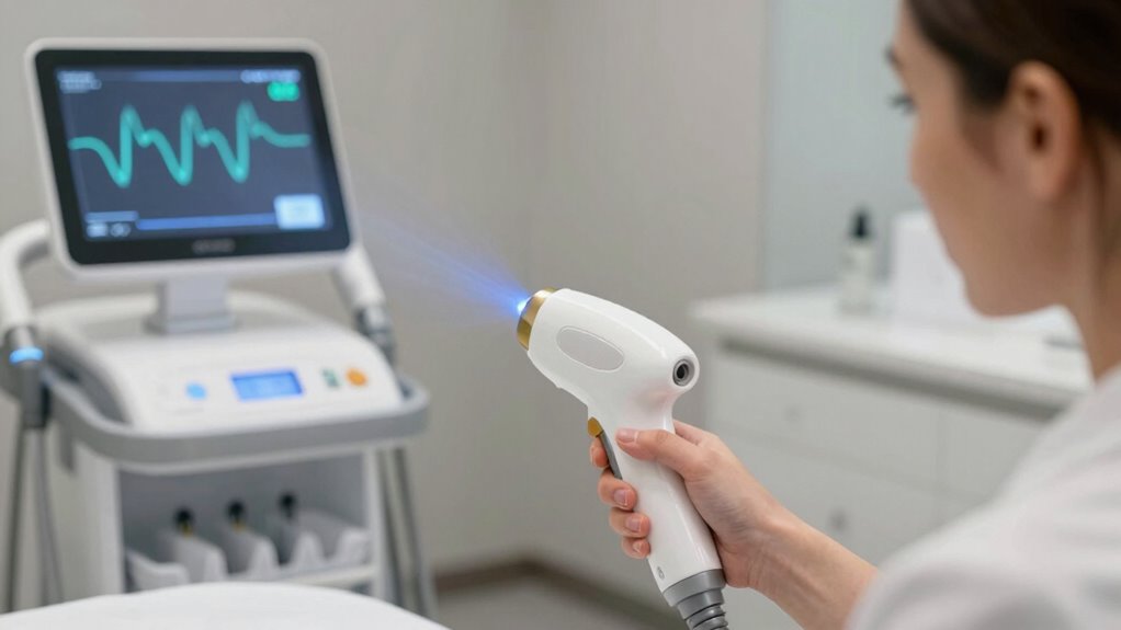 laser precision targets melanin