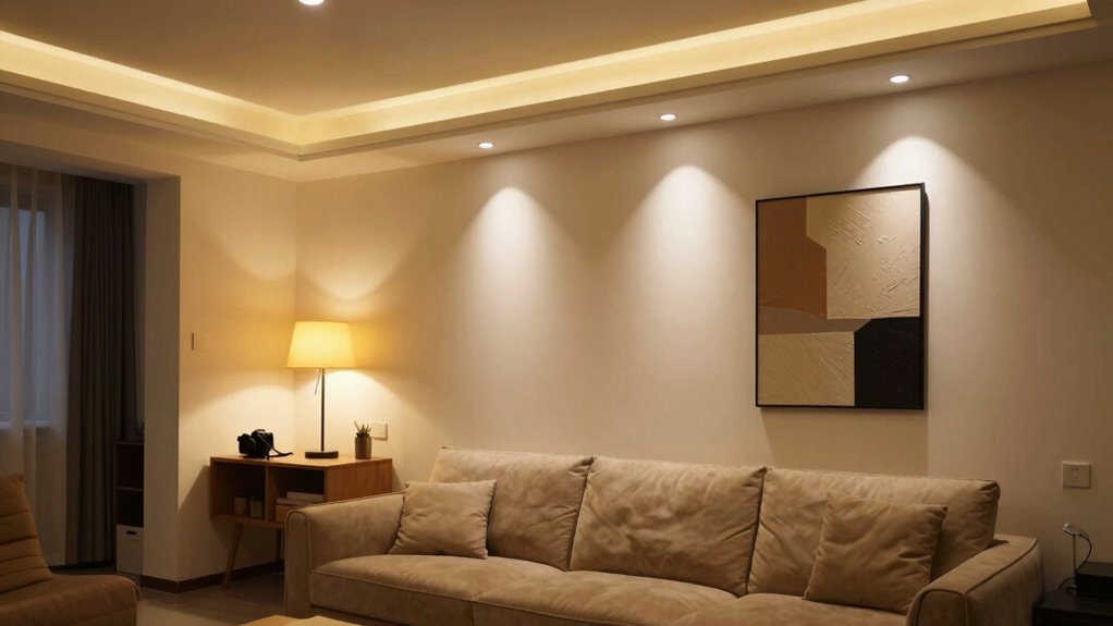 layered adjustable smart lighting