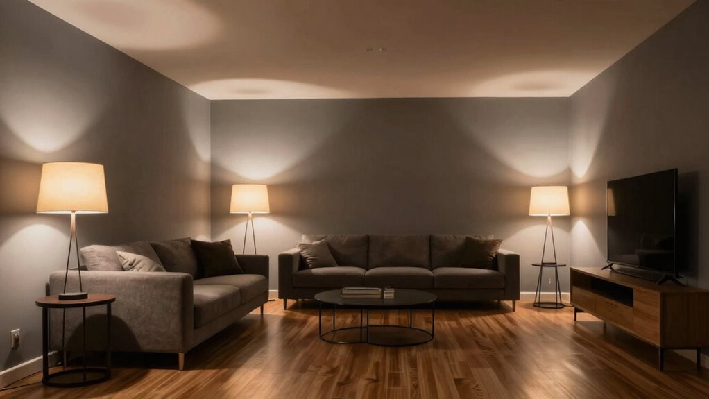 layered smart lighting design