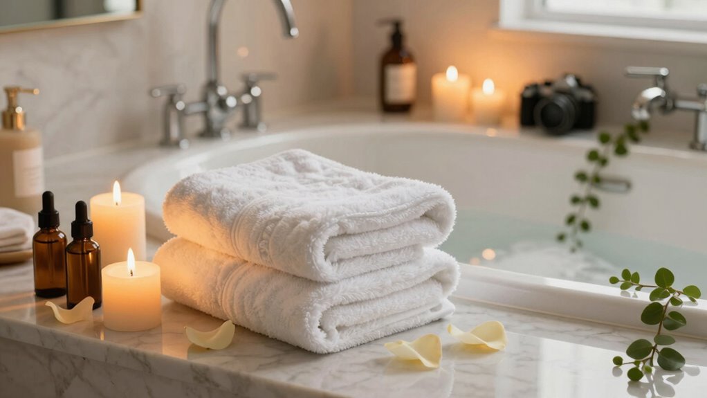 luxurious home spa experience