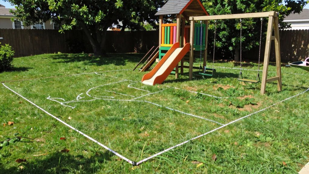 measure yard for safety