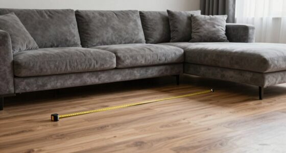 misjudged sectional dimensions