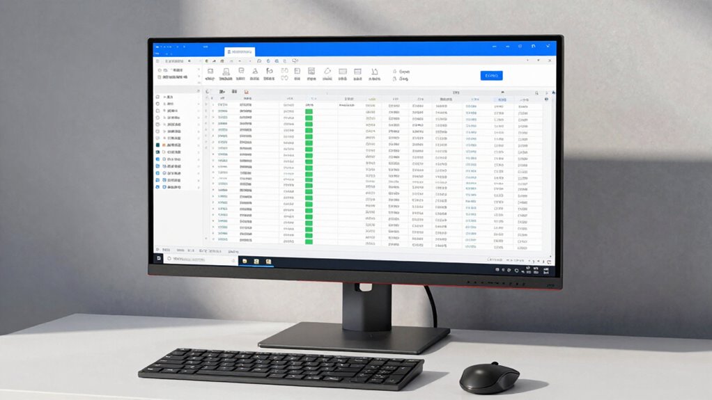 monitor features for spreadsheets