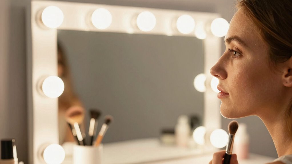 optimal makeup lighting selection