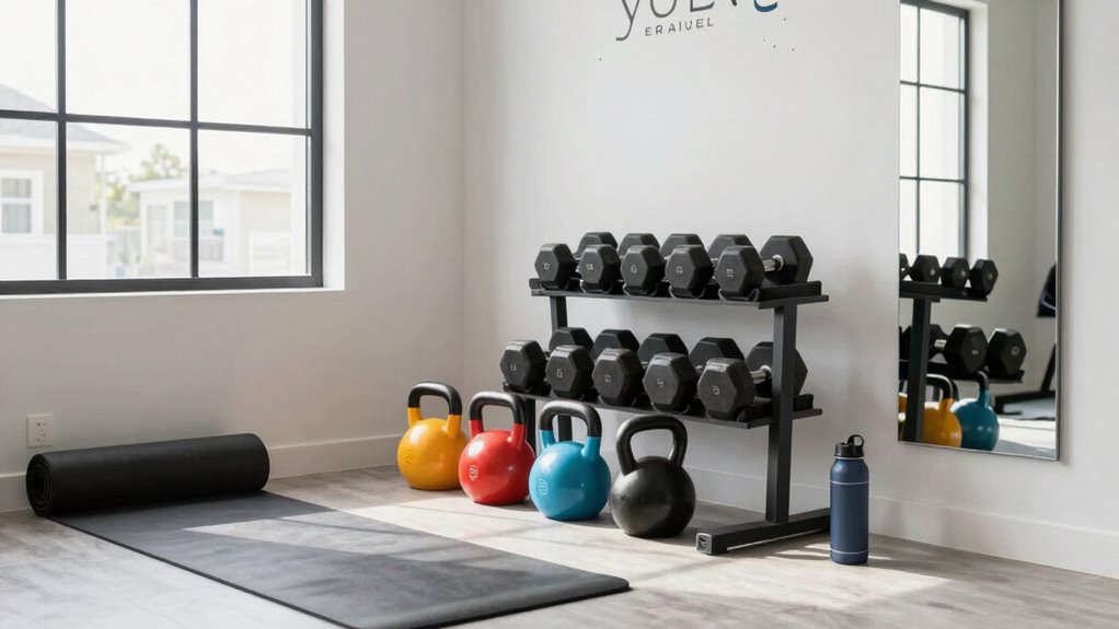 optimal visible workout space